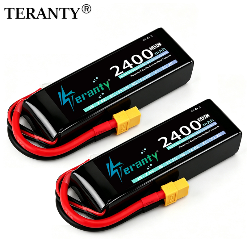 Drone Battery 3S - TERANTY 3S 2200/2400/2600mAh Baterai Lipo 11.1V