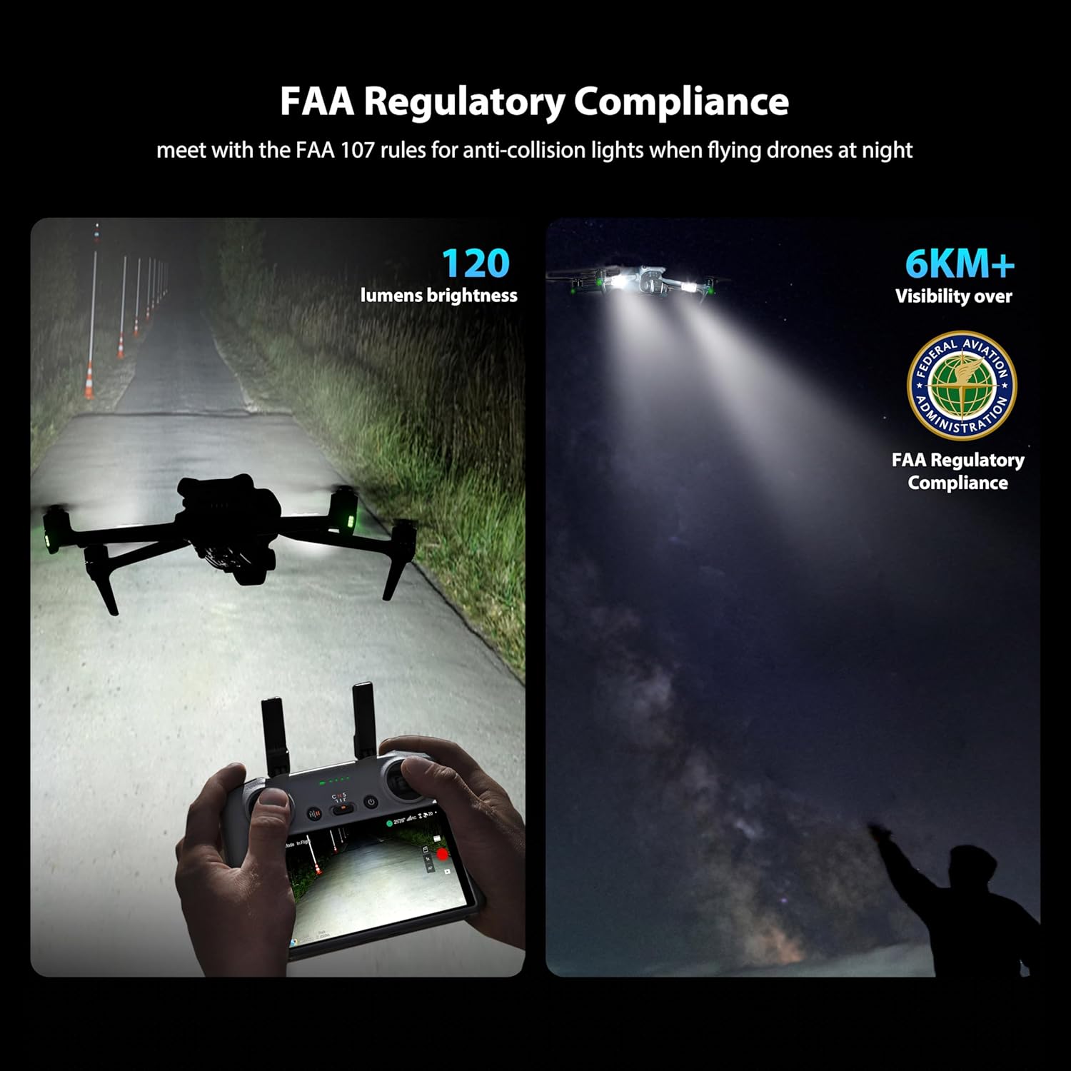 Lampu Strobo Drone STARTRC Lam - Drone Battery Bag ulasan dan harga
