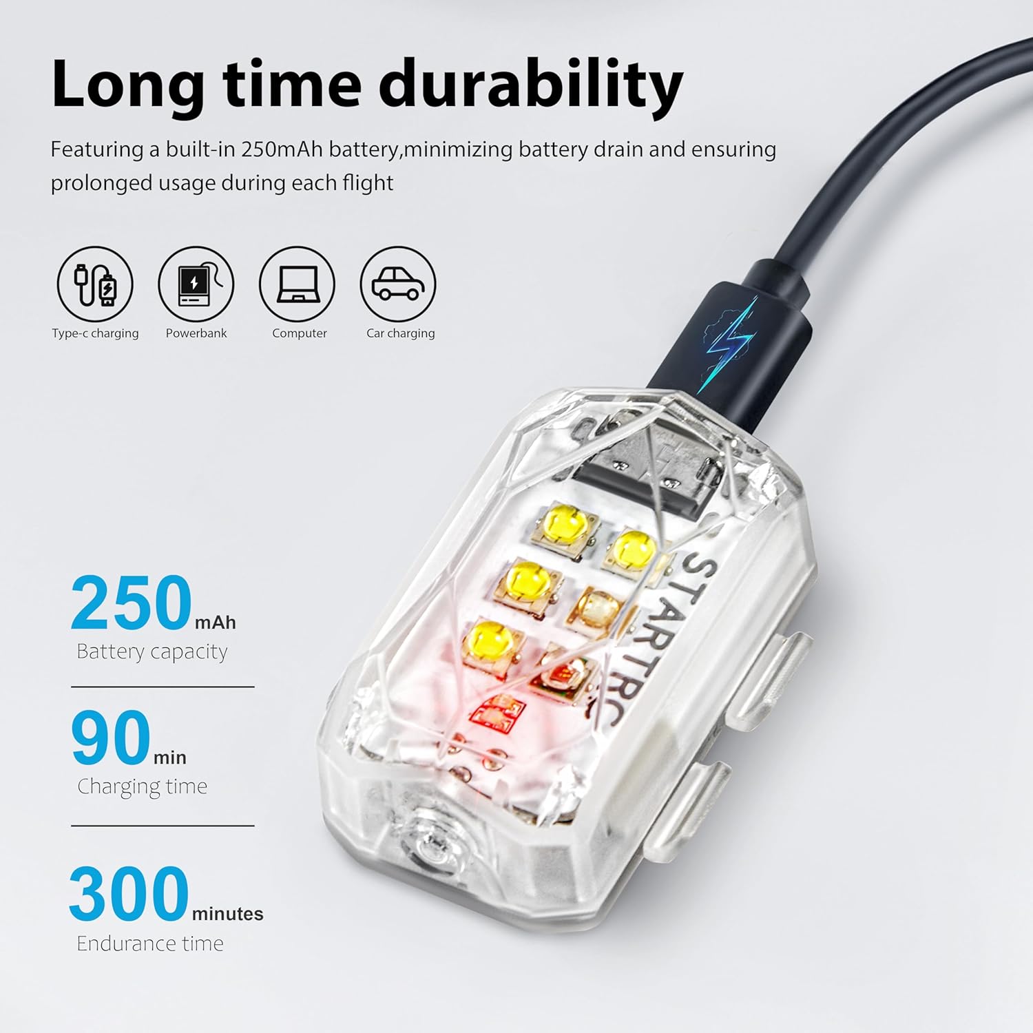 Lampu Strobo Drone STARTRC Lam - Drone Battery Bag ulasan dan harga