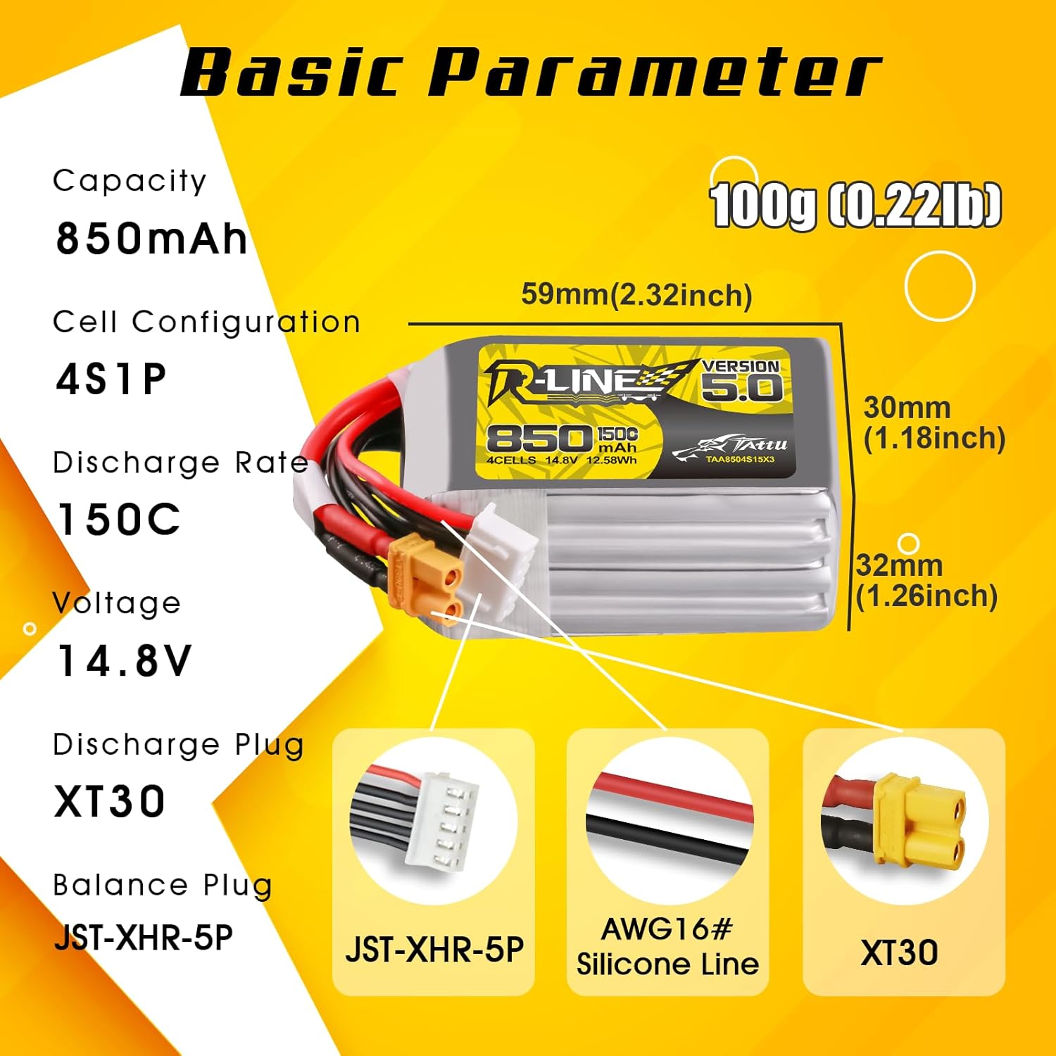 Baterai Lipo Tattu R-Line 5.0  - Drone Battery 4S ulasan dan harga