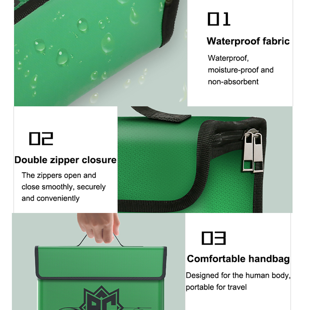 Tas Aman untuk Baterai LiPo Ov - Drone Battery Bag ulasan dan harga
