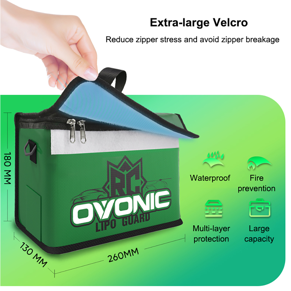 Tas Aman untuk Baterai LiPo Ov - Drone Battery Bag ulasan dan harga